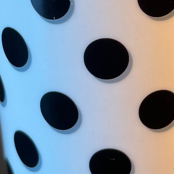 kate spade New York THINGS WE LOVE Black Polka Dot White Porcelain.Mug by Lenox - Picture 8 of 8